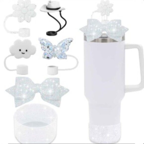 Other - Bachelorette Stanley Topper Set *Glitter Bows*Clouds*Cowboy Hat*